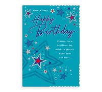 Regal Publishing Carte d'anniversaire traditionnelle Taille M 25,4 x 17,8 cm