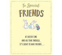 Regal Publishing Carte de Pâques Motif amis 20,3 x 15,2 cm