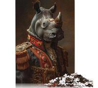 Regal Rhino Commander Puzzle 1000 Pièces Educa Jouet en Bois Jeu D'Intelligence Décoration Intérieure Jeu Éducatif Challenge Toy Adultes & Enfants des 14 Ans 1000pcs (40x28cm)