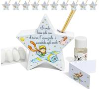 Regalami Lot de 5 bonbonnières Petit Prince Diffuseur d'ambiance 9 cm - Complet avec tout.