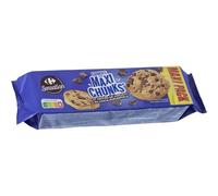 Régalez-vous avec de gros morceaux de chocolat grâce aux Cookies Maxi Chunks CARREFOUR SENSATION, paquet de 276g - Lot de 4