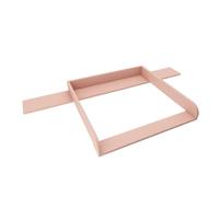 regalik Plan à Langer avec Plateau pour Hemnes d'IKEA, Extension pour Table à Langer pour Commode 50x160 cm, Amovible, Plan à Langer avec Façades Arrondies, Rose