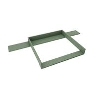 regalik Plan à Langer avec Plateau pour Hemnes d'IKEA, Extension pour Table à Langer pour Commode 50x160 cm, Amovible, Plan à Langer avec Façades Droites, Vert