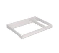 regalik Plan à langer avec séparation pour IKEA HEMNES, rehausse de commode à langer avec compartiment de séparation, profondeur 50 cm, pour table à langer ou commode à langer, blanc, 108 × 78 cm