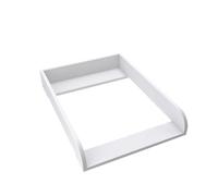 regalik Plan à Langer pour Hemnes d'IKEA, Extension pour Commode de 50 cm, Amovible, Plan à Langer avec Façades Arrondies, Blanc, 72 cm x 54 cm