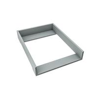 regalik Plan à Langer pour Kullen d'IKEA, Extension pour Commode de 40 cm, Amovible, Plan à Langer avec Façades Droites, Cendre, 72 cm x 54 cm