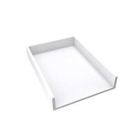 regalik Plan à Langer Universal, Extension pour Commode de Largeur Variable, Amovible, Plan à Langer avec Façades Droites, Blanc, 72 cm x 54 cm