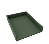 regalik Plan à Langer Universal, Extension pour Commode de Largeur Variable, Amovible, Plan à Langer avec Façades Droites, Vert, 72 cm x 54 cm