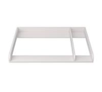 regalik table à langer avec séparation pour IKEA MALM, dessus de commode à langer avec compartiment de séparation, profondeur 48 cm, amovible,pour table à langer ou commode à langer, blanc, 80 × 72 cm