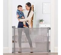 Regalo Barrière rétractable pour bébé, Extensible jusqu'à 127 cm de Large, Supports muraux Inclus