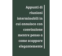 Regalo Divertente per Colleghi di Ufficio - Taccuino a Righe 100 Pagine - Idea Regalo Natale per Colleghi e Colleghe - Notebook Scherzoso Perfetto come Regalo da Ufficio Uomo Donna