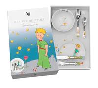 Regalo Grabado - Couverts pour enfants personnalisés avec vaisselle | Acier inoxydable 18/10 | Nom et date gravés | Passe au lave-vaisselle | (Le Petit Prince)