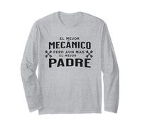 Regalo Para el Mejor Papá Mecánico, Espagnol Padres Mecánicos Manche Longue