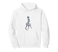 Regalo Para guitarrista Retro - guitarra Clave de Sol Sweat à Capuche