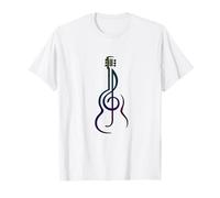 Regalo Para guitarrista Retro - guitarra Clave de Sol T-Shirt