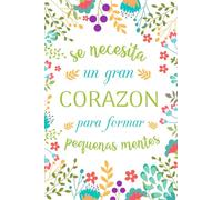 Regalo Profesora Infantil: Agenda 2025 2026 | Planificador semanal y mensual | Formato pequeño A5