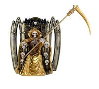 REGALOS LLUNA Figurine Sainte Mort dorée Assise 15 cm.
