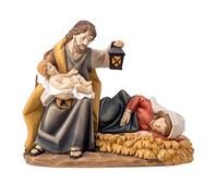 Regalos LLUNA Mystère Naissance 20 cm. Sainte Famille 1 pièce Image en résine