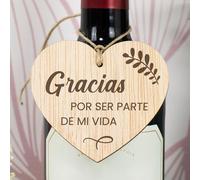 Regalos Para Dar Las Gracias A Personas Especiales. Tarjeta De Agradecimiento En Madera Regalos Es Cumpleaños Amiga Amigo Hombre Mujer Thank You Cards (Gracias)