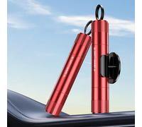 REGAPOG Safe Pro X Voiture - Safe Pro X pour Voiture - Coupe Ceinture Brise vitre 2 en 1, Outil de Secours d’Urgence Compact pour Voiture, Accessoire de Sécurité Automobile Essentiel (Rouge)