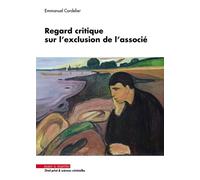 Regard critique sur l'exclusion de l'associé - Emmanuel Cordelier - Mare & Martin - broché - Etude