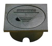 Regard de visite en plastique avec couvercle clipsable 4 passages de câbles - FORSOND - RPP