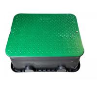 Regard de vanne Jumbo rectangulaire verrouillable Arrosage Automatique 64 x 50 cm