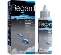 Regard RGP Solution de nettoyage et de stockage | Solution tampon isotonique pour lentilles de contact indéformables | Complexe oxychlorite sans conservateurs avec récipient | 100 ml