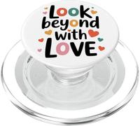 Regarde au-delà avec Amour PopSockets PopGrip pour MagSafe