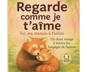 Regarde comme je t’aime, toi ma maman à l’infini - Un doux voyages à travers les langages de l'amour: Un récit poétique pour apaiser et renforcer les ... partagée et l’histoire du soir (0-3)