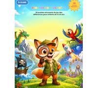 Regarde de Plus Près !: 30 Puzzles Amusants du Jeu des Différences pour Enfants de 5 à 8 Ans