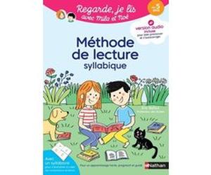 Regarde je lis avec Mila et Noé - Méthode de lecture syllabique Éric Battut (Auteur), Marygribouille (Illustration)