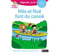Regarde, je lis - Mila et Noé en canoë - Lecture Niveau 1 + - Dès 5 ans