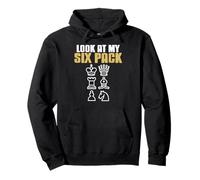 Regarde mon pack de six humour échecs malin Sweat à Capuche