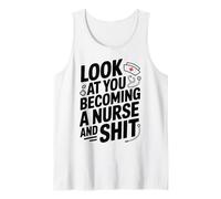 Regarde toi Devenir infirmière et Merde Débardeur
