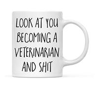 Regarde-Toi, Tu Deviens Vétérinaire Et Tout Ça ! Tasse Pratiques Mug Jolis Mug À Café Pour Travail Boissons Chaudes Maison 330Ml