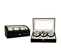 Regarder la boîte 6 emplacements, Regarder l'éniasseur Rotation Automatique Watch Winder Storage Case d'affichage Boîte à Surprise