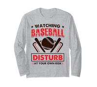 Regarder Le Baseball déranger à Vos Risques et périls drôle Manche Longue