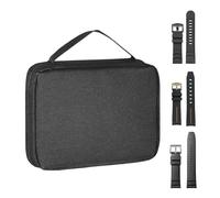 Regarder Le Stockage de la Bande - boîtier du Support de Sangle, Pochette d'affichage du Bracelet | Portefeuille d'organisateurs à Fermeture éclair, Compartiments Souples, Coque extérieure Durable