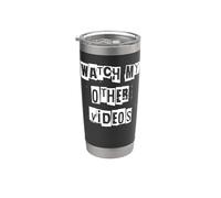 Regarder mes autres vidéos Influenceur Gobelet isotherme en acier inoxydable double paroi