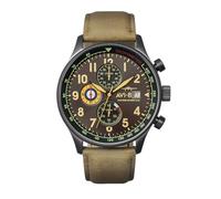 AVI-8 Montre Homme Hawker Hurricane AV-4011-0E 44 mm Quartz Analogique Verre minéral Vert