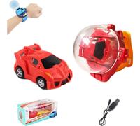 Regardez Jouet de voiture télécommandé Jouet de charge USB Course intéressante avec des couvertures anti-poussière pour les enfants