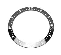 Regardez la Lunette, Les Pièces de Remplacement des Rayures. Insérer Un Cadre à la Mode en Céramique Professionnelle au Magasin de Surveillance (Point de Chiffre Blanc à Base Noire)