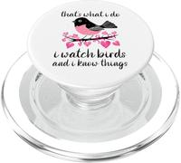 Regardez Les Oiseaux savent des Choses minimalistes PopSockets PopGrip pour MagSafe