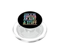Regardez-Moi Devenir Une Tante et Tout ça PopSockets PopGrip pour MagSafe