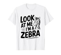 Regardez-Moi, Je suis Un Amoureux des Animaux drôles de zèbres T-Shirt