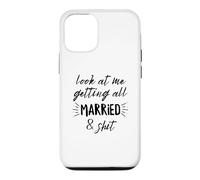 Regardez-Moi me marier et merdique Mariage Coque pour iPhone 12/12 Pro
