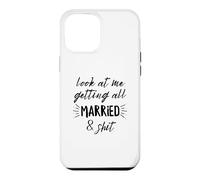 Regardez-Moi me marier et merdique Mariage Coque pour iPhone 12 Pro Max