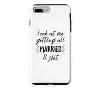 Regardez-Moi me marier et merdique Mariage Coque pour iPhone 7 Plus/8 Plus