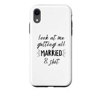 Regardez-Moi me marier et merdique Mariage Coque pour iPhone XR